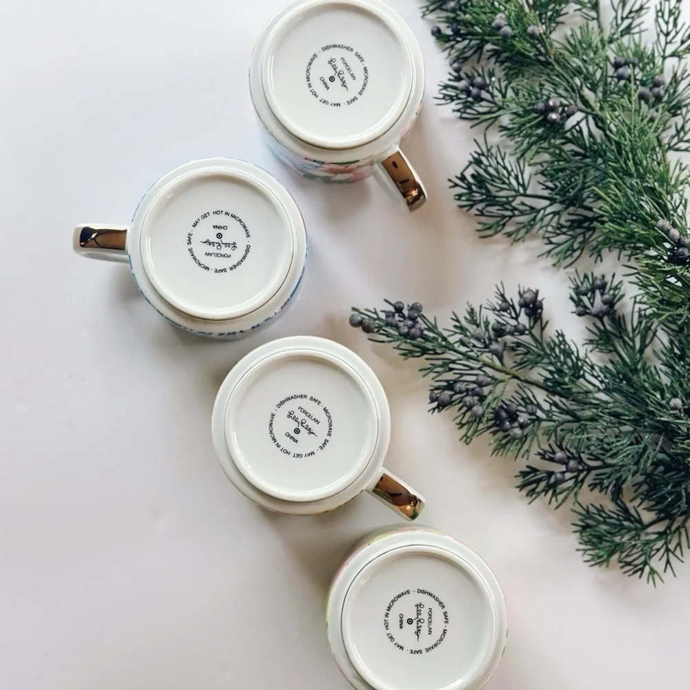 Lilly Pulitzer Target Cappuccino Mug Set - Picture 9 of 9